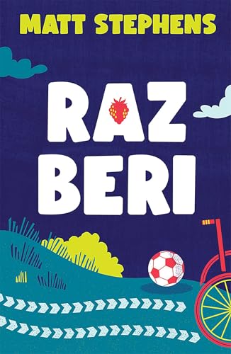 Book cover for Raz Beri by Matt Stephens featuring a soccer ball and wheelchair.