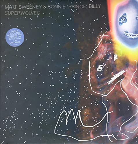Vinyl record cover for Matt Sweeney & Bonnie 'Prince'’s Superwolves album.