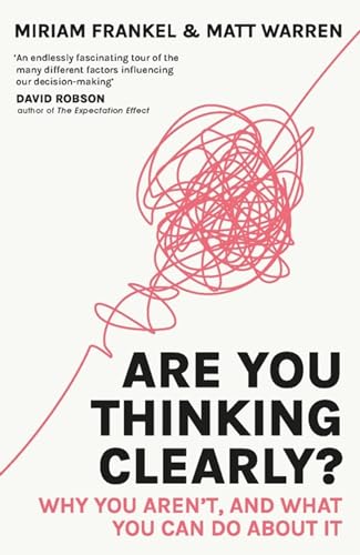 Book cover with tangled red lines above bold text: "ARE YOU THINKING CLEARLY?".