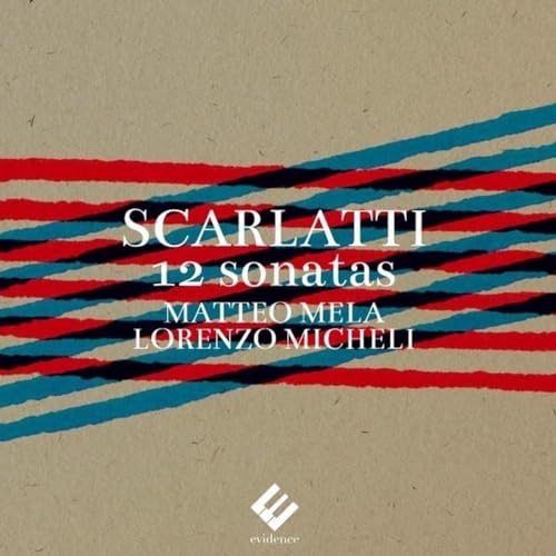 CD cover for Scarlatti’s 12 Sonatas performed by Matteo Mela.