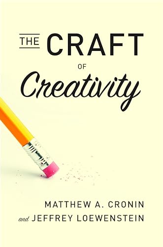 Book cover: "The Craft of Creativity" with a pencil and shavings.