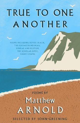 Book cover with poems by Matthew Arnold, likely featuring classic design and formal typography.