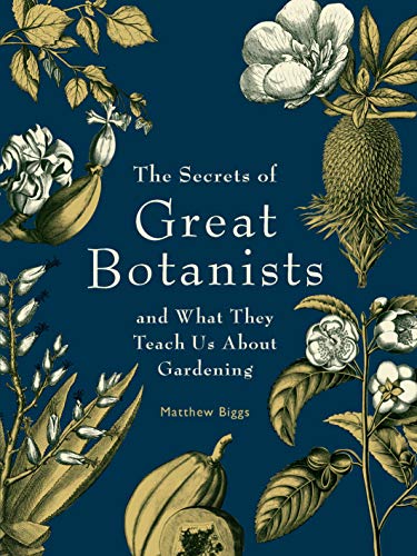 Book cover with vintage botanical illustrations and white title text.