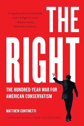 Red book cover with white text: "The Right" and a silhouetted figure.