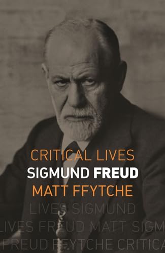 Portrait of Sigmund Freud, a book cover with text and author name.