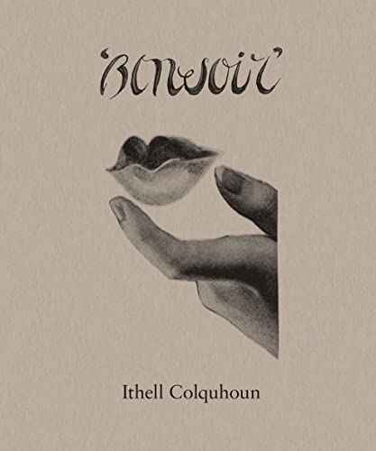 Book cover: hand holding lips, title “Bonsoir” in script, author Ithell Colquhoun.
