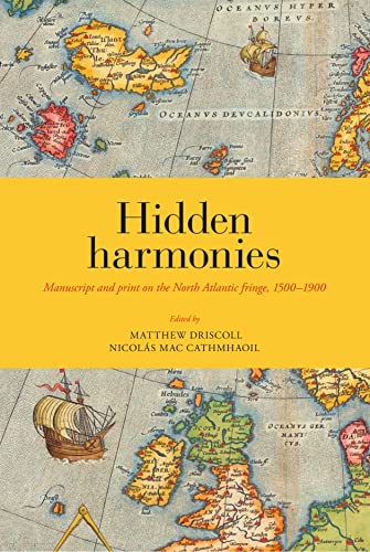 Book cover: "Hidden Harmonies" with vintage map illustrations.