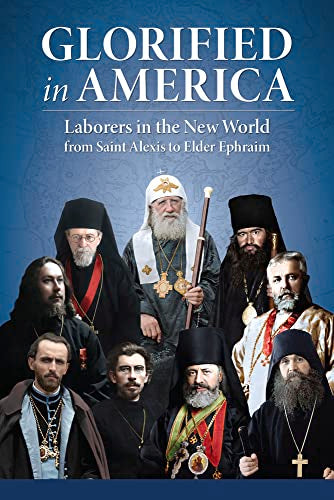 Book cover featuring portraits of Orthodox Christian clergy and laborers.