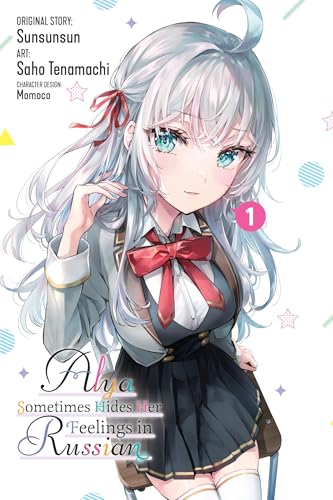 Manga cover featuring a young woman with long silver hair and teal eyes.