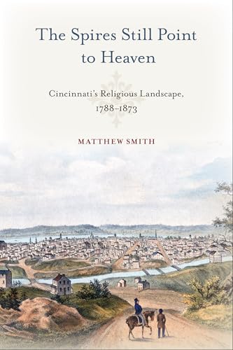 Book cover with a historic cityscape and figures on horseback.