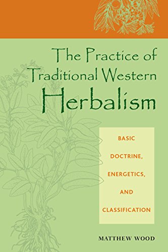Book cover: "The Practice of Traditional Western Herbalism" by Matthew Wood.