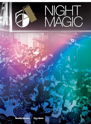 Book cover for "Studio 54: Night Magic" showing a crowded dance floor.