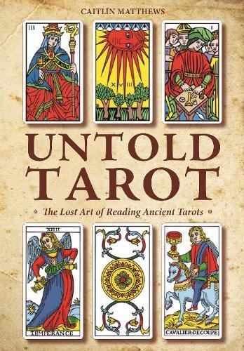 Book cover featuring colorful tarot card illustrations and the title "Untold Tarot".