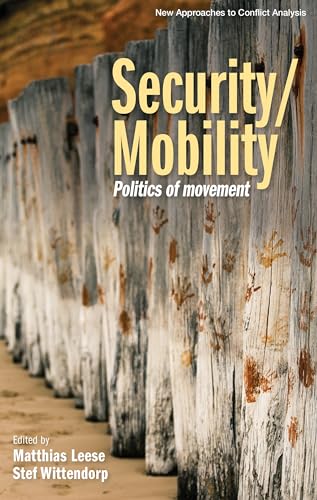 Book cover: “Security/Mobility” with weathered wooden pilings background.