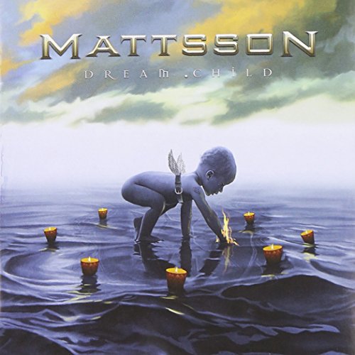 Album cover for Mattsson’s “Dream Child” featuring a baby and candles.