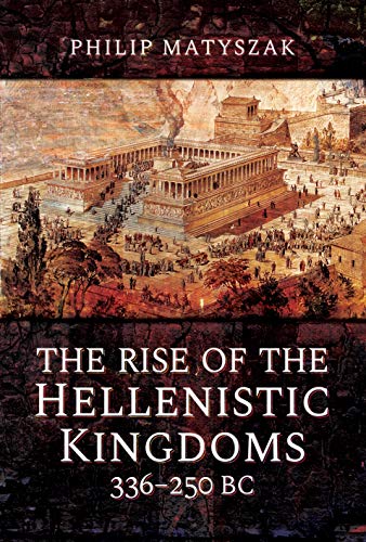 Book cover depicting ancient Greek architecture and a bustling city scene.