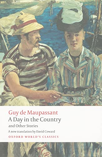 Book cover featuring a painting of a couple on a boat, titled “A Day in the Country.”