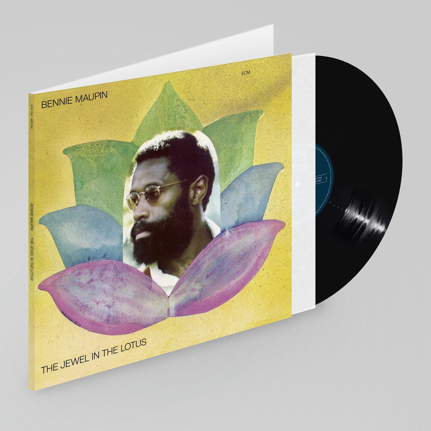 Vinyl record of Bennie Maupin’s “The Jewel In The Lotus” album cover.
