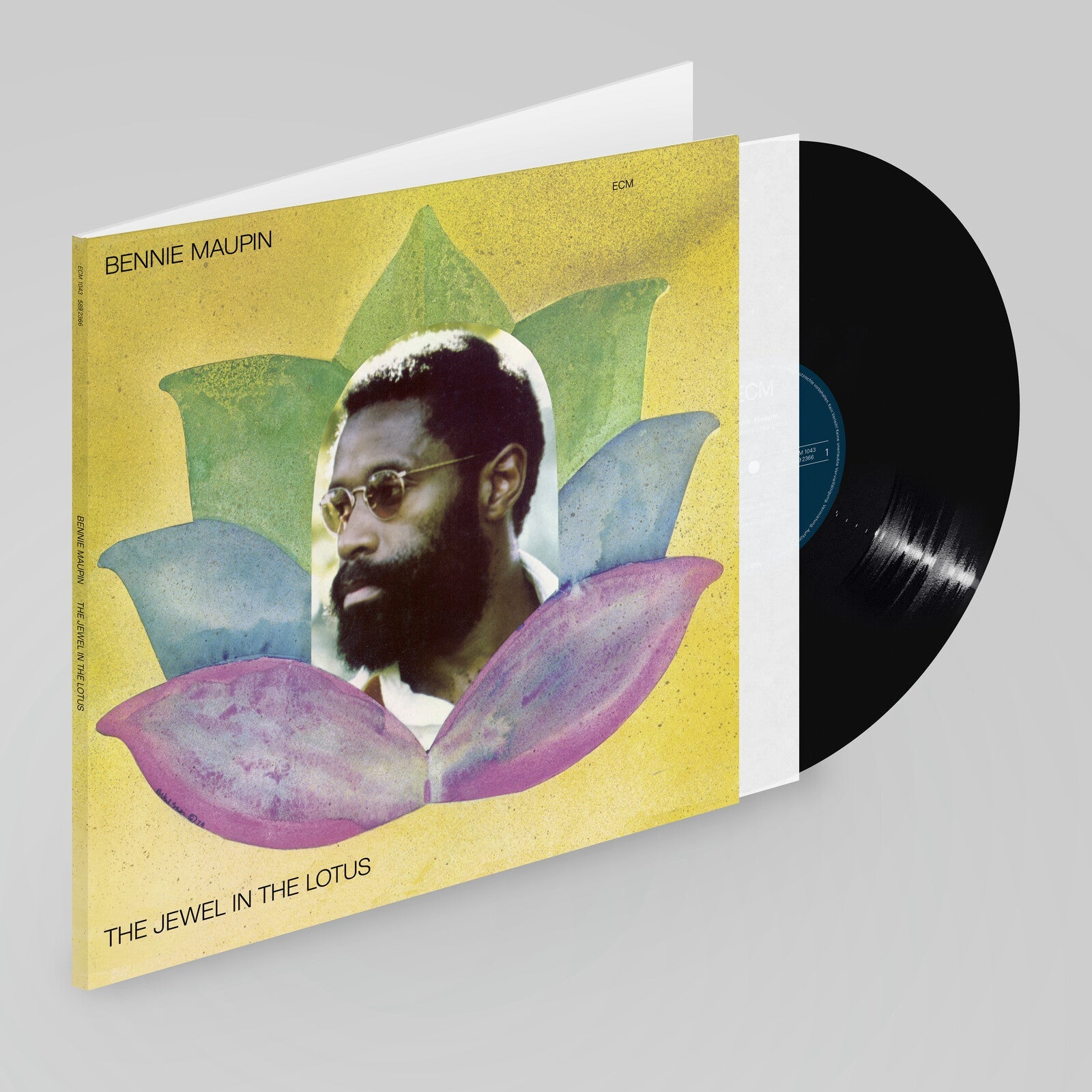 Vinyl record of Bennie Maupin’s “The Jewel In The Lotus” album cover.