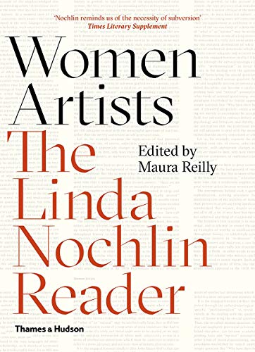 Book cover: "Women Artists: The Linda Nochlin Reader" with red and white text.