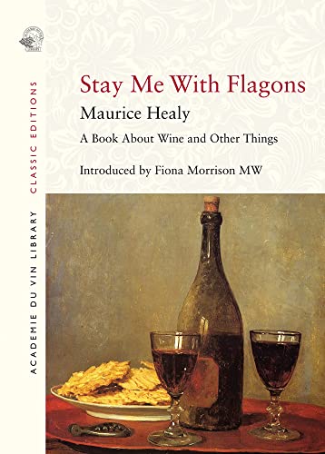Book cover: wine bottle, glasses, and cheese on a red tablecloth.