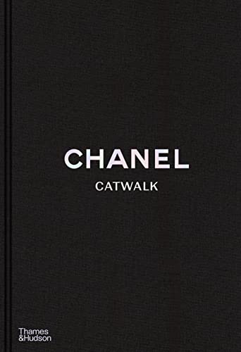 Black book cover with white text: “CHANEL CATWALK” and publisher logo.