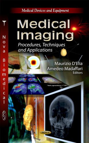 Book cover for "Medical Imaging" featuring medical scans and text.