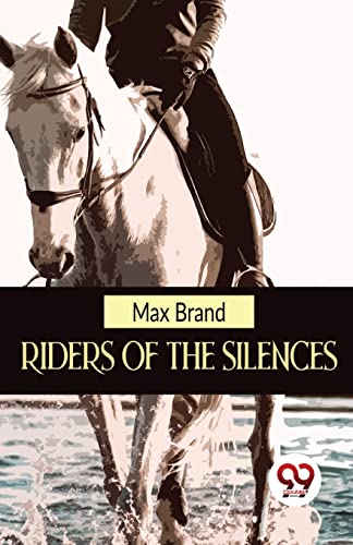 Book cover: Rider on a white horse, illustrated style.