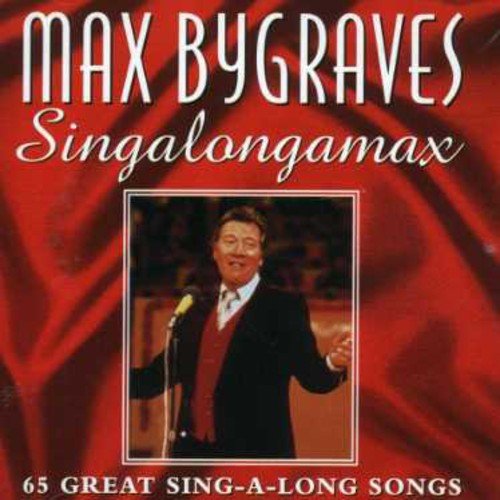 Max Bygraves “Singalongamax” CD cover with portrait of the singer.
