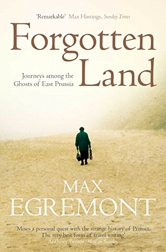 Book cover: lone figure walking on a sandy, desolate landscape.