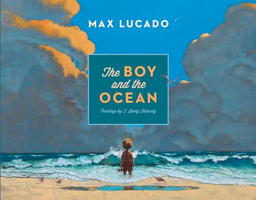 Book cover: a boy stands at the ocean’s edge under cloudy skies.