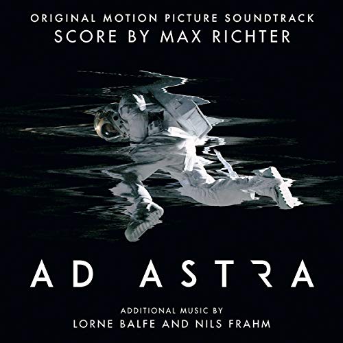 “Ad Astra” CD cover: astronaut floating in water, dark background.