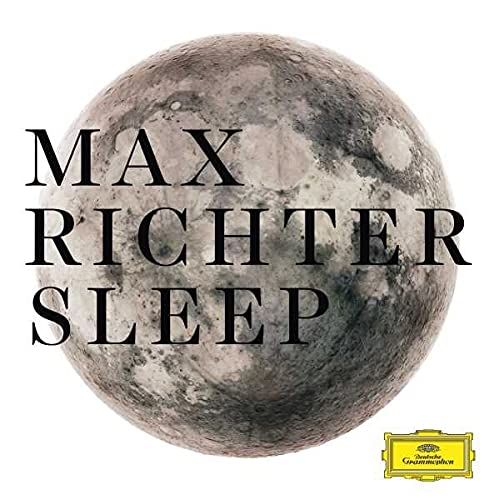 Gray moon with craters on white background and superimposed black text and logo.