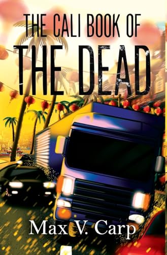 Book cover: hearse driving down a sunny California street.