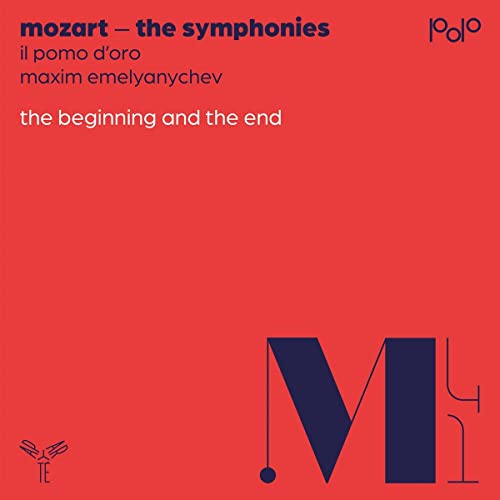 Red album cover featuring a stylized blue "M" and text details.