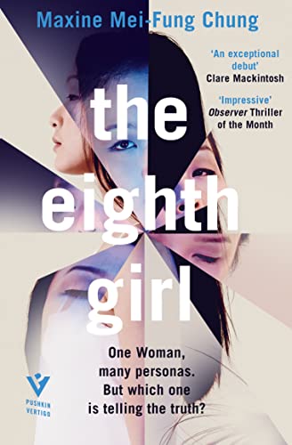 Book cover featuring a woman’s face fragmented into geometric shapes.