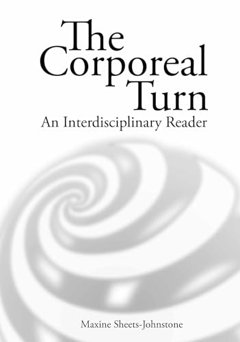 Book cover: "The Corporeal Turn" with a swirling grey abstract design.
