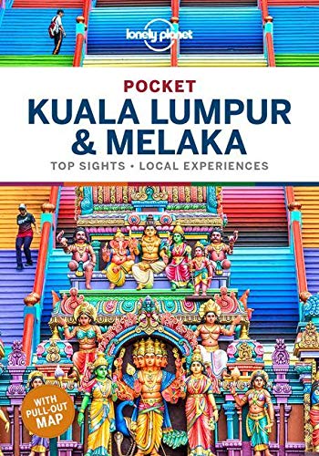 Lonely Planet travel guide cover featuring colorful Hindu temple statues and bright stairs.