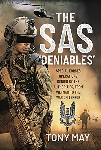 Book cover featuringBSCL featuring a soldier in gear and a military helicopter.