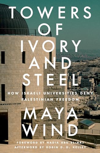 Book cover with a building, text reading “Towers of Ivory and Steel.”