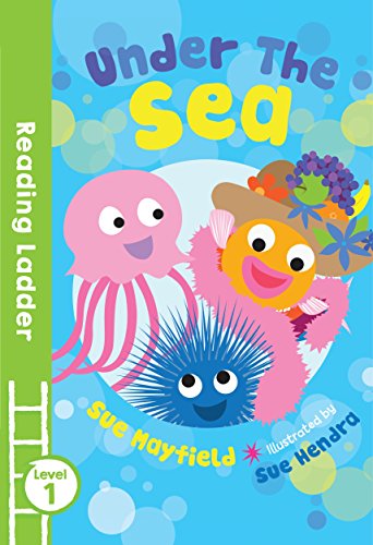 Book cover: cartoon jellyfish, fish, and sea urchin underwater.