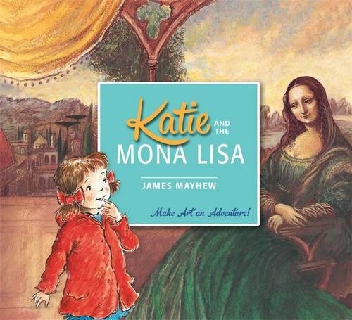 "Katie and the Mona Lisa" book cover featuring a girl and the Mona Lisa.
