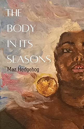Book cover with painted portrait of a person and gold leaf.