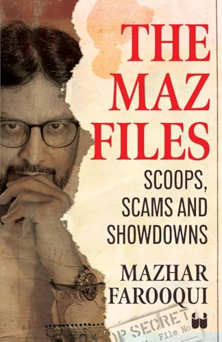 Book cover featuring a man in glasses with torn paper details.