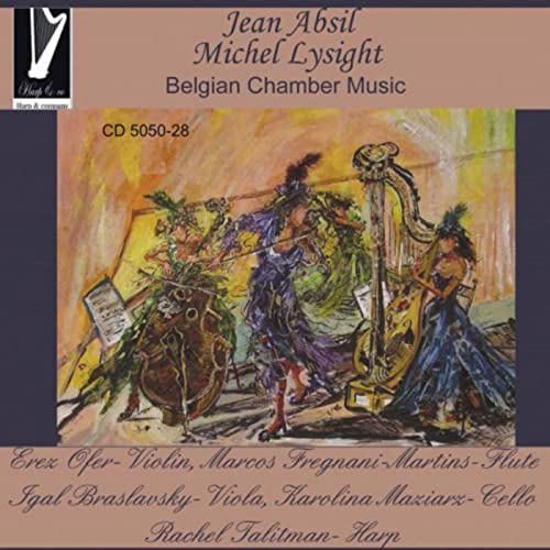 CD cover depicting musicians with string and wind instruments in a painting.