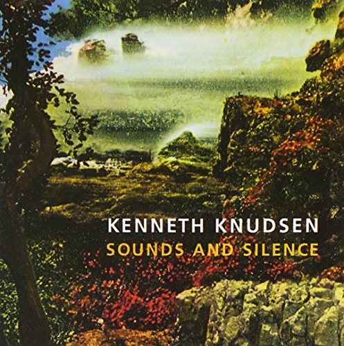 CD cover featuring a misty landscape with rocks, trees, and text "Sounds and Silence".
