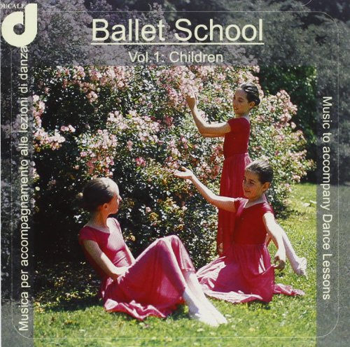 CD cover: two young dancers in red dresses pose outdoors.
