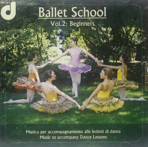CD cover: five young ballerinas in colorful tutus holding hands.