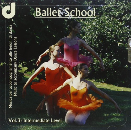 CD cover featuring three ballerinas in colorful tutus, outdoor setting.