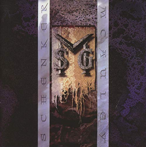 Album cover for McAuley Schenker Group featuring the MSG logo on a textured background.